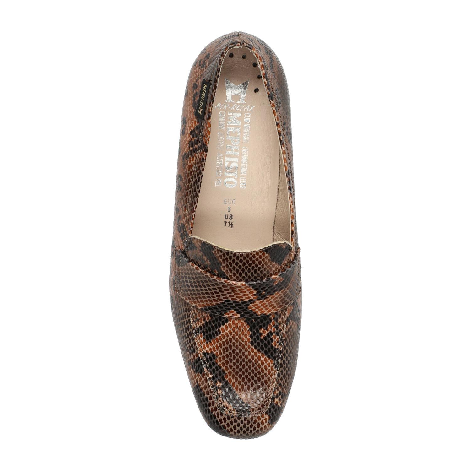mocassins femme modèle Josephine Marron tobacco - Mephisto